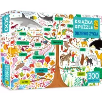 Ksika i puzzle 300 el. Drzewo ycia Wilga Play