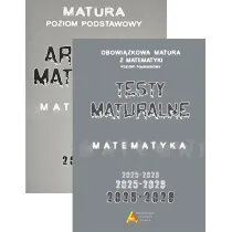 Pakiet: Arkusze maturalne z matematyki 2025-2028. Poziom podstawowy, Zbi�r test�w i zada� maturalnych z matematyki 2025-2028. Poziom podstawowy