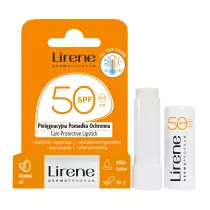 Lirene Pomadka ochronna Almond Oil SPF50 4.6 g