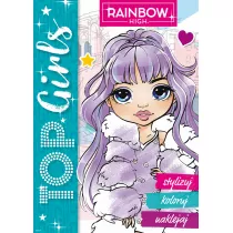 Rainbow High. Top Girls. Stylizuj, koloruj, naklejaj 1