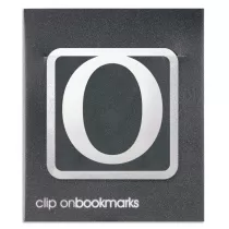 If Metalowa zakadka - Litera O Clip-on