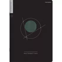 Zeszyt Top 2000 Matma Matematyka A5 ze cigami kratka, 70g 60 kartek