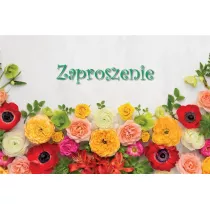 Trend Zaproszenie Uniwersalne 10 szt.