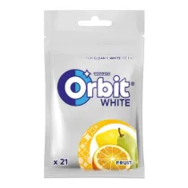Wrigley Guma do ucia Orbit White Fruit torebka