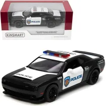 Dodge challenger demon policja 1:40 Kinsmart