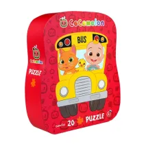 Puzzle dla dzieci w ozdobnym pude�ku Autobus Cass Film