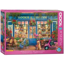 Puzzle 1000 el. Books & Coffee by Gary Walton Eurographics