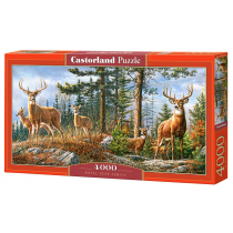 Puzzle 4000 el. Royal Deer Family Castorland