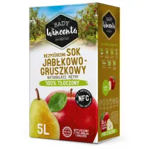 Sady Wincenta Bezporedni sok jabkowo-gruszkowy NFC 5 l