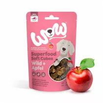Wow Superfood Soft Cubes Wild - dziczyzna z jabkiem mikkie przysmaki dla psa 150 g