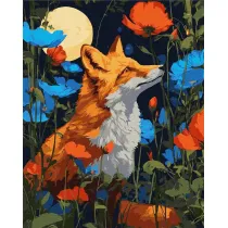 Ideyka Malowanie po numerach - Kwiaty pod �apami 40x50cm