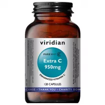 Viridian Extra C 950 mg - suplement diety 120 kaps.