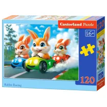 Puzzle 60 Rabbit Racing CASTOR Castorland