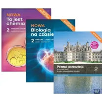 Pakiet: NOWA Biologia na czasie 2. Podr�cznik, NOWA To jest chemia 2. Podr�cznik, Pozna� przesz�o�� 2. Poziom podstawowy. Podr�cznik. Liceum i technikum. Zakres podstawowy. Edycja 2024