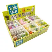 Stnux Gumki do cierania Puzzle 4 szt.