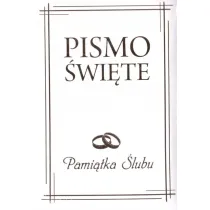 Pismo �wi�te w etui bia�e Pami�tka �lubu
