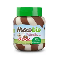 Nuscobio Krem duo orzechowo-kakaowo-mleczny 400 g Bio