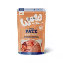 Wow Cat Huhn Lachs - kurczak z ososiem dla dorosych kotw 125 g