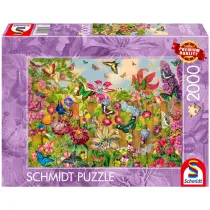 Puzzle PQ 2000 el. Ogr�d motyli Schmidt