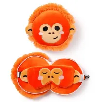 Puckator Poduszka podr�na i maska na oczy Orangutan