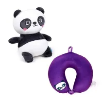 Puckator Poduszka podr�na i pluszowa zabawka 2w1 Panda