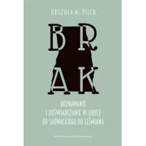 Brak. Doznawanie i do�wiadczanie w liryce od S�owackiego do Le�miana