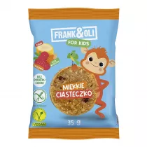 Frank&Oli Ciasteczko KIDS z bananem i truskawk 35 g