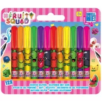 Canenco Pachn�ce mini d�ugopisy �elowe Fruitysquad 12 szt.