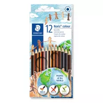 Staedtler Kredki o��wkowe Noris Colour, sze�ciok�tne w tonacji sk�ry 12 szt.