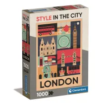 Puzzle 1000 el. Compact London Clementoni