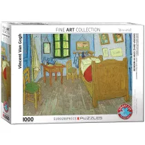 Puzzle 1000 el. Sypialnia w Arles, Vincent van Gogh Eurographics