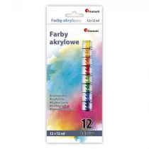 Hasta Farby akrylowe w tubie 12x12ml