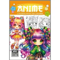 Kolorowanka A4 Anime Dla Dzieci ��ta