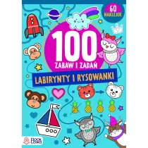 Labirynty i rysowanki. Ponad 100 zabaw i zada�.