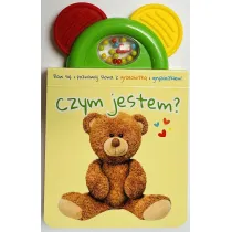 Ksieczka z gryzakiem i grzechotk. Czym jestem?