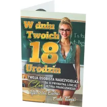 Yeku Karnet Urodziny 18
