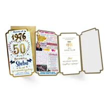 Kukartka Karnet Rocznica �lubu 50