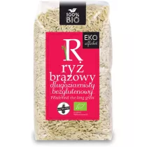 Eko Alfabet Ry brzowy dugoziarnisty bezglutenowy 500 g Bio