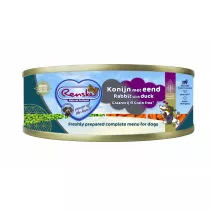 Renske Natural Petfood Rabbit with duck & wiey krlik z kaczk bez zb 95 g