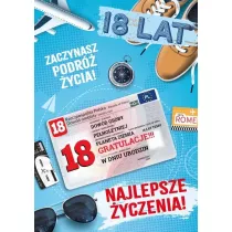 Armin Style KARNET URODZINY 18 B6 Z KOP AS GIFT M-160 FOL