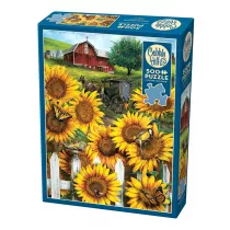 Puzzle 500 el. Soneczniki Cobble Hill