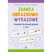 Zdania obrazkowo-wyrazowe. Materia� do terapii g�osek r, l, li, j Zdania obrazkowo-wyrazowe
