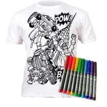 Splat Planet Koszulka do wielokrotnego kolor. Superbohater 9-11