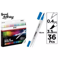 Artix Marker dwustronny p�dzelkowy 36 kolor�w