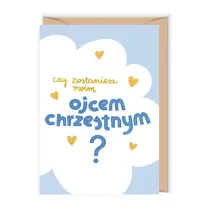 Karnet Chrzest - Rodzice Chrzestni