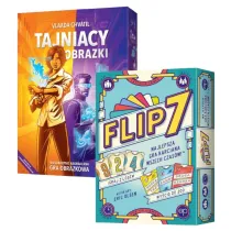 Pakiet: Tajniacy Obrazki, Flip 7 (edycja polska)