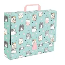 Teczka z rczk A4 XL Charming Cats