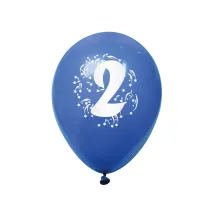 Arpex Balon dekoracyjny z nadrukiem cyferki 2 K7899