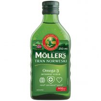 Moller`s Tran norweski suplement diety Naturalny 250 ml