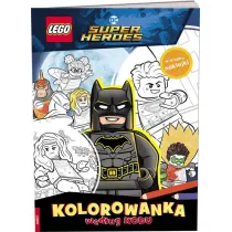 Lego Dc Comics Super Heroes. Kolorowanka wed�ug kodu